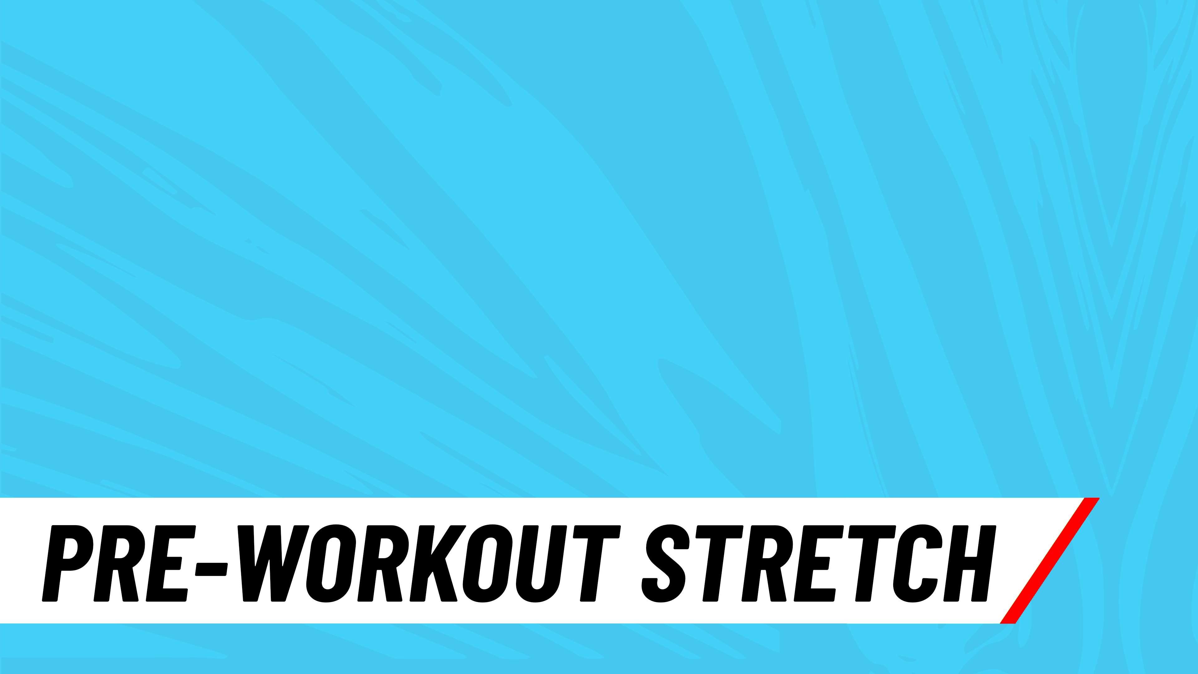 Jump Rope Pre-Workout Stretch