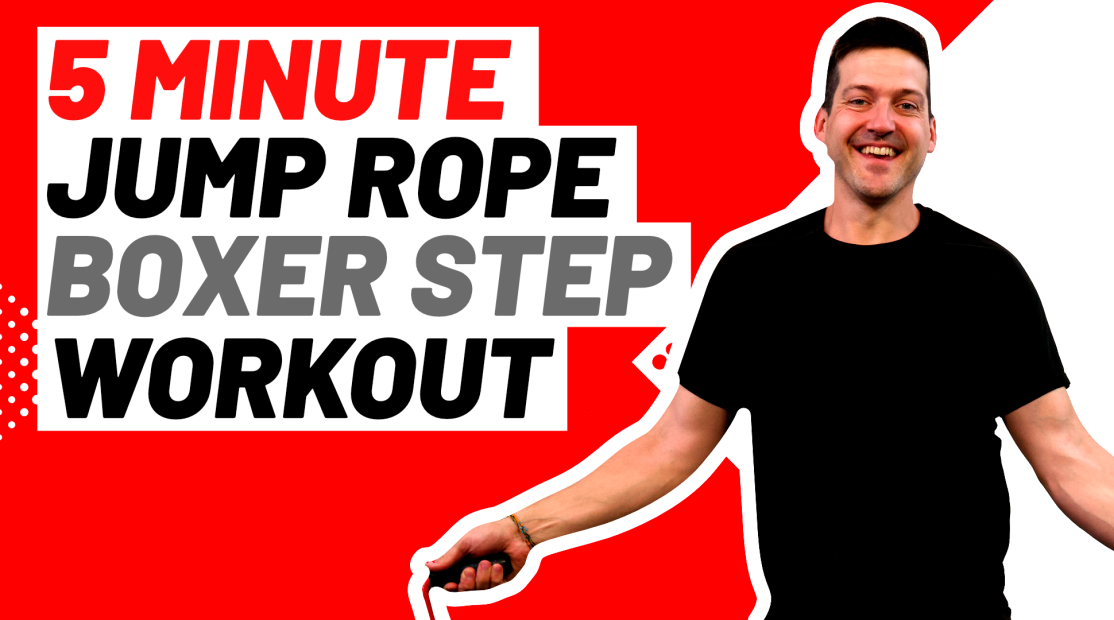 5 Minute Jump Rope Workout | Boxer Step